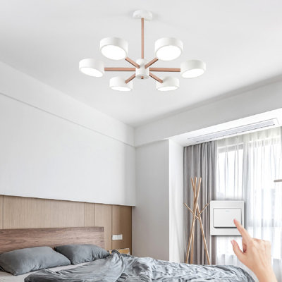 Divis 6-Light Unique LED Chandelier