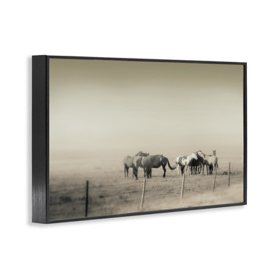 Giclée encadrée The Herd, par Roberta Murray