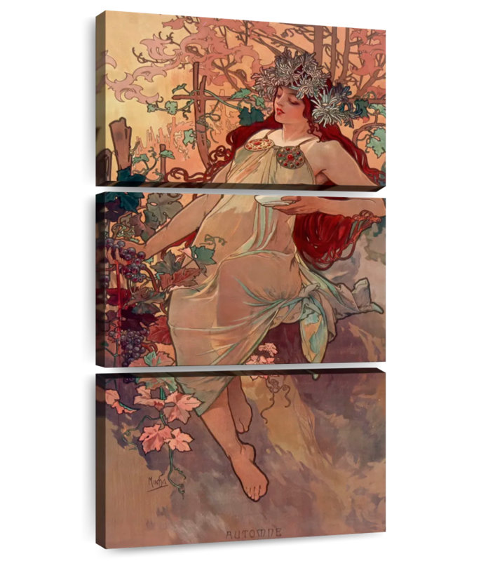 Automne 1896, H 27 po x l 12 po