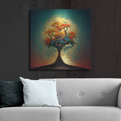 Arbre de vie 7 sur métal par Ray Heere