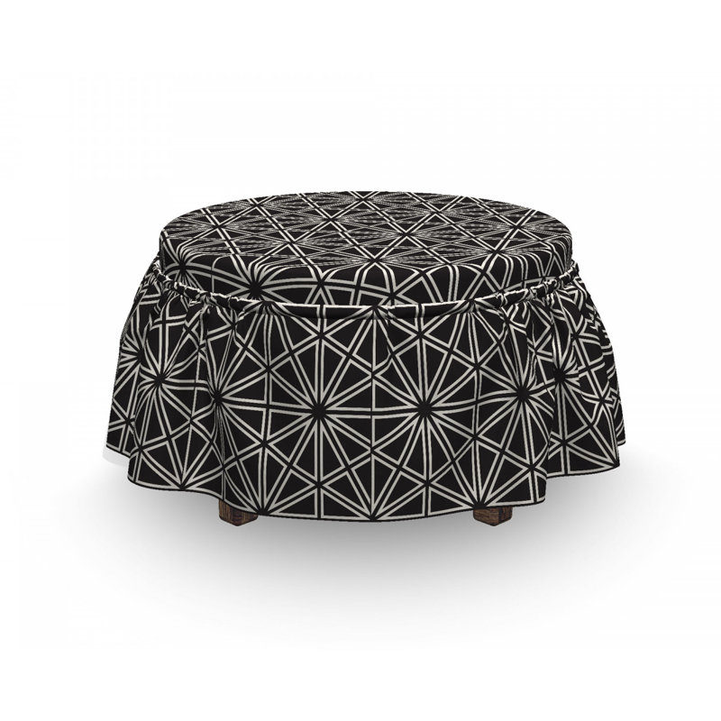 Housse pours carrés et étoiles hexagonales repose-pieds