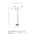 Jodana 95'' Silver Tree Floor Lamp