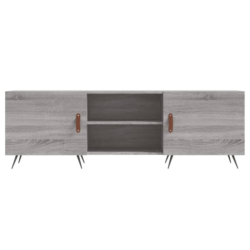 Bartonville Unfinished TV Stand for TVs up to 60", Grey Sonoma
