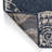 Blue Rectangle Polypropylene Area Rug 5'3" X 7'