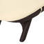 Chaise longue d'extérieur avec coussin