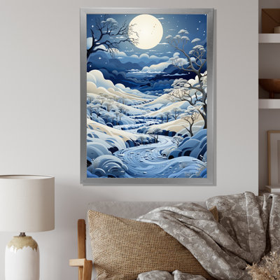 Snow Winters Moon Solitude I - impression