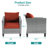 3 Piece Patio Conversation Set with Cushion-2018873042-2018873054