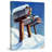 Mailboxes in Snow by Miriam Tana Hoban Phillips Print on Wrapped Canvas-15880792