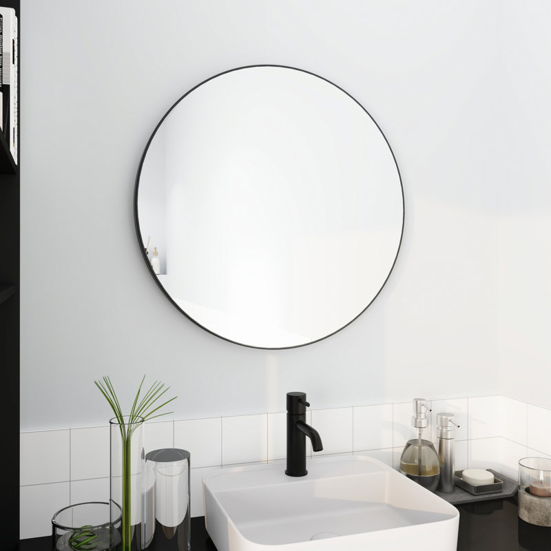 Miroir mural rond