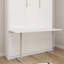 Lit escamotable bureau avec armoires de rangement latérales, grand lit mural pliable pour salle d'étude, chambre à coucher
