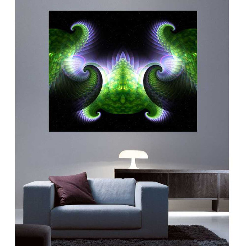 Non-Wall Damaging Wall Decal, 29.5" H x 36" W