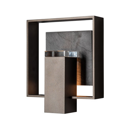 Shadow Box Aluminum Wall Light