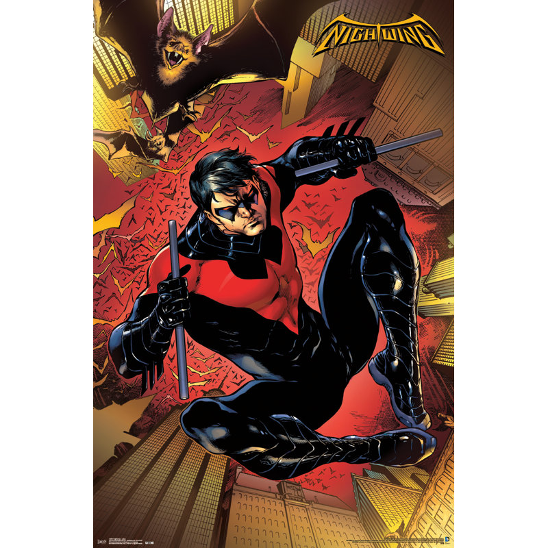 Impression sur papier nightwing-jump