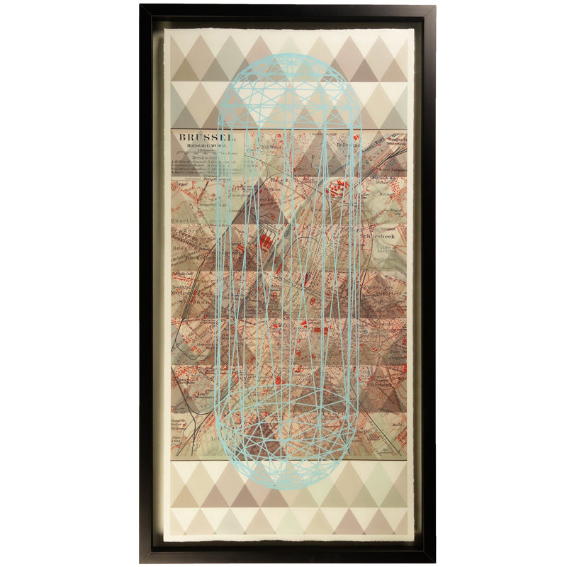 Brussels Map Print