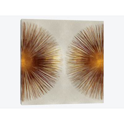 «Bronze Sunburst II», impression sur toile tendue