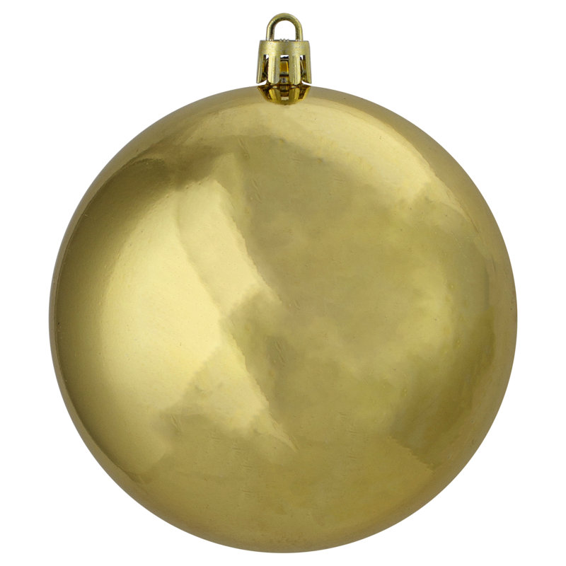 Boule de Noël brillante incassable, Or