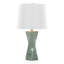 Lampe de table carrée en céramique 26 po Clarissa-1666111102