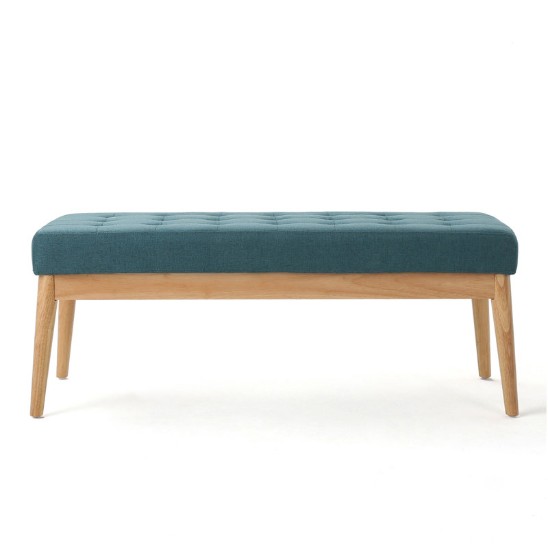 Versatile Ottoman Bench With Modern Design For Various Spaces, Teal
