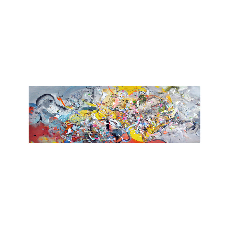 Constilation by Larisa Ilieva - Wrapped Canvas Panoramic Print, 30.48 cm H x 91.44 cm W x 1.91 cm D