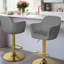 Tabouret tournant à hauteur réglable Jonesville-1806752288