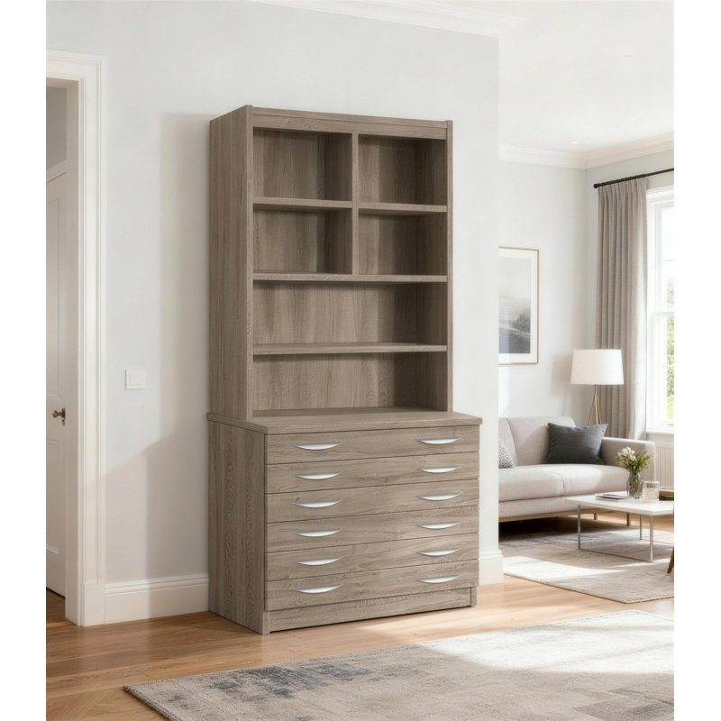 Brendalynn 4 -Drawer Storage Cabinet, Grey Nebraska