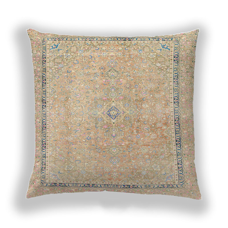 Coussin Abstract 2153, Microsuède