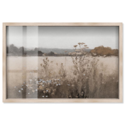 «Distant Grove Shadowbox Print Landscape» par Art Remedy