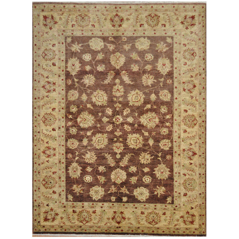 Tapis en laine noué à la main Oushak