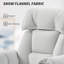 L 30 po x P 30 po x H 46 po - Chaise de bureau - Blanc - Polyester - 1 pièce - Réglable