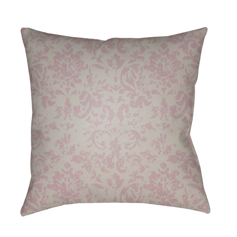  Indoor/Outdoor Throw Pillow, Rose