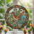 Roadrunner Cactus Stained Glass Window Panel，7.8H-1114763316