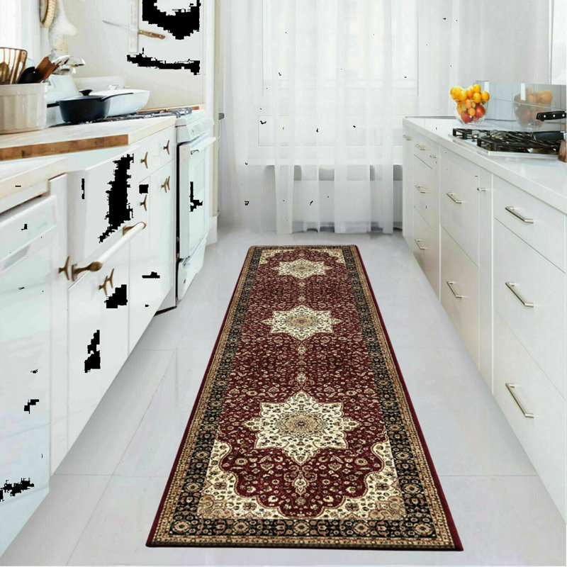 Runner Andreino Floral Area Rug, Runner 60 x 220cm