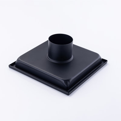Drain de douche carré en acier inoxydable 6 po. X 6 po.