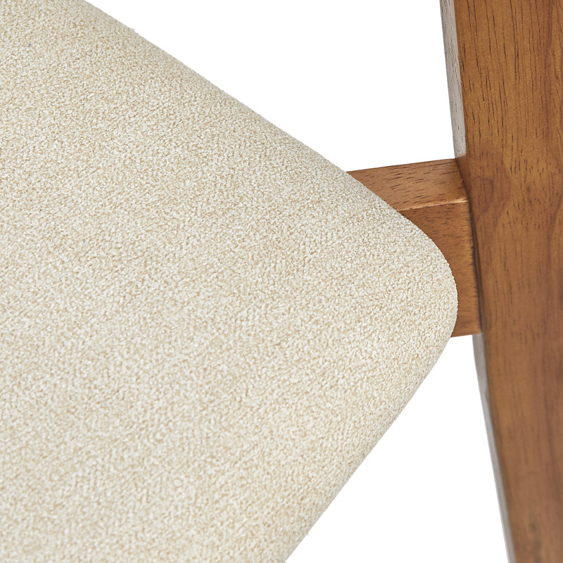Boston 19'' H Upholstered Side Chair, Beige