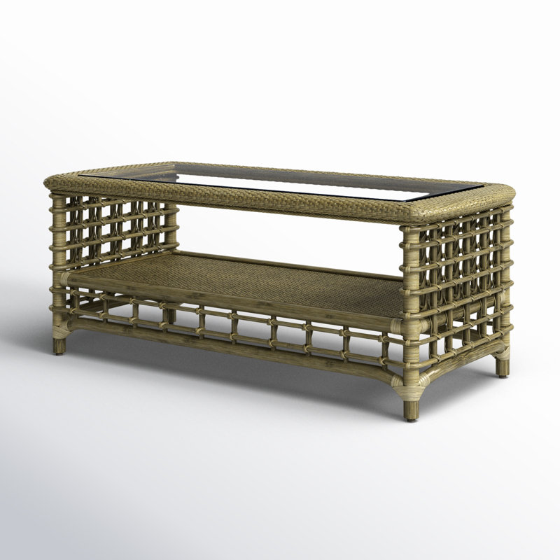 Bridgehampton Cocktail Table, Brass
