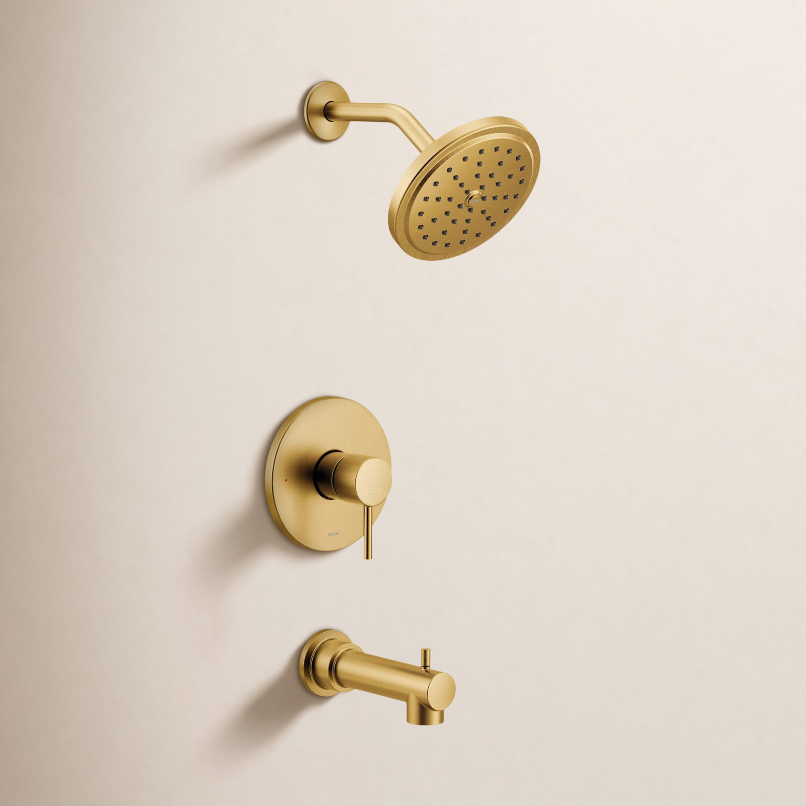 Align M-CORE 3-Series Eco Tub and Shower Trim, Brushed Gold