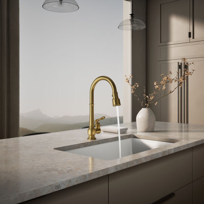 Artifacts Pull Down Bar Faucet