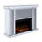 Lathrop Electric Fireplace in Mirrored