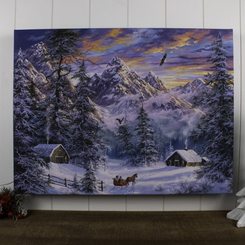 Art mural à DEL 18 x 24