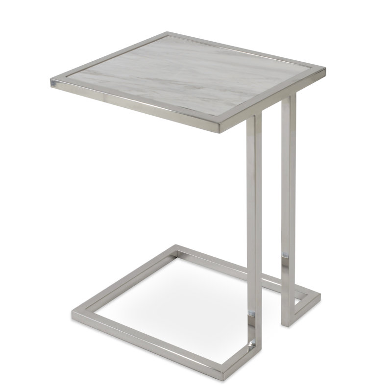 HUDSON END TABLE MARBLE
