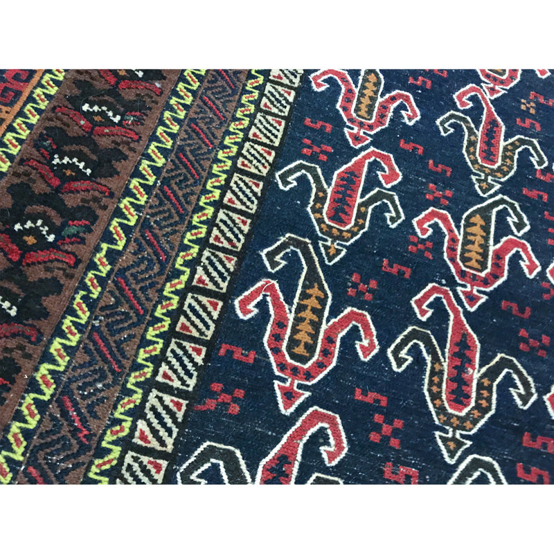 Hand-Knotted High-Quality Brown Area Rug