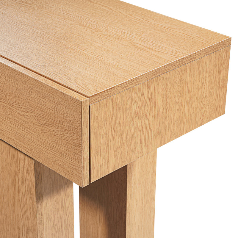 Meuble de rangement de 160 cm derrière une table, étroit et compact, avec compartiments dissimulés, installation simple, design rectangulaire en bois, idéal pour les canapés, optimise les espaces étroits, plusieurs rangements