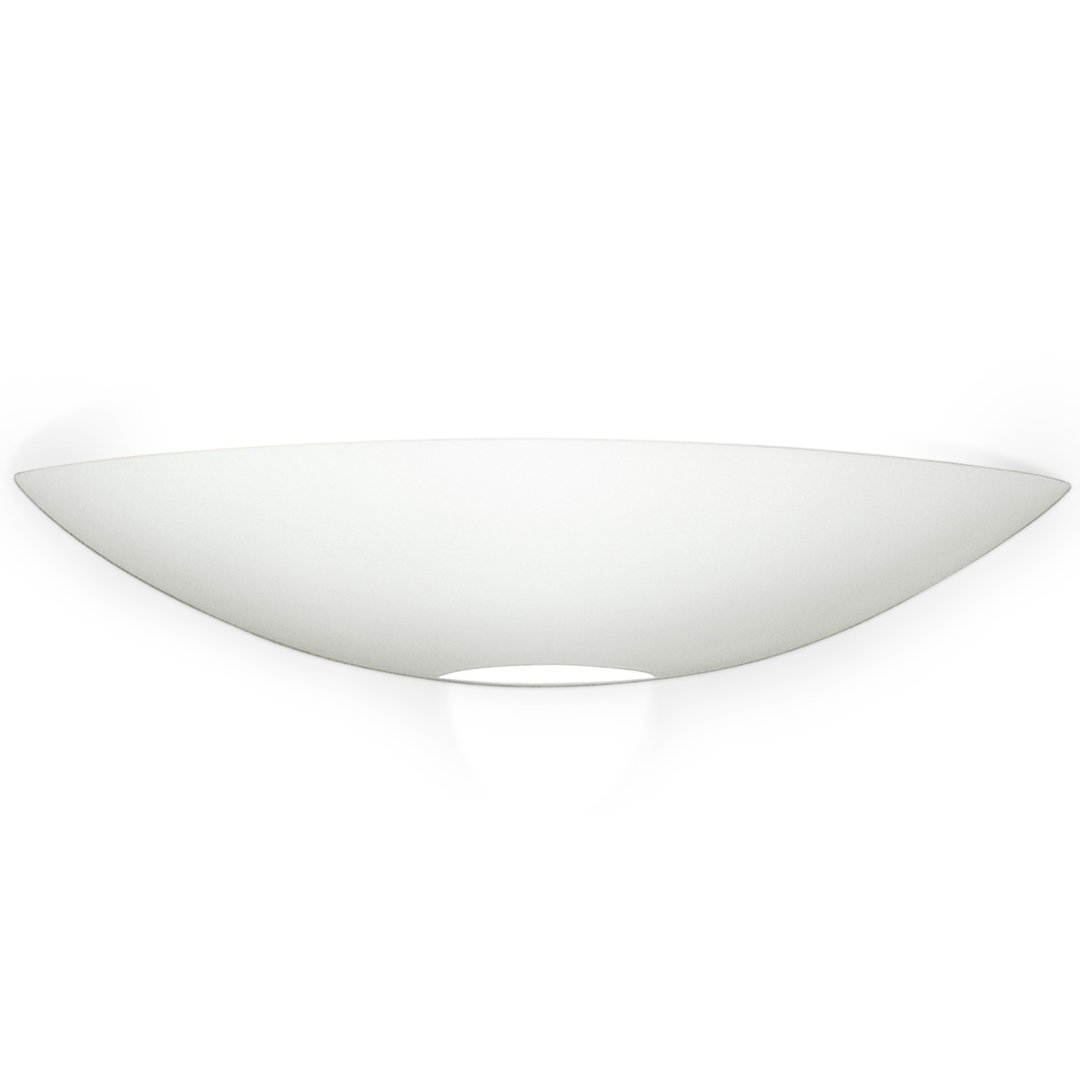 Borne Ceramic Wall Sconce Orren Ellis