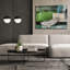  «Constructing Nature 2» par Renee Kaelber, art mural sur toile, 54 po x 40 po