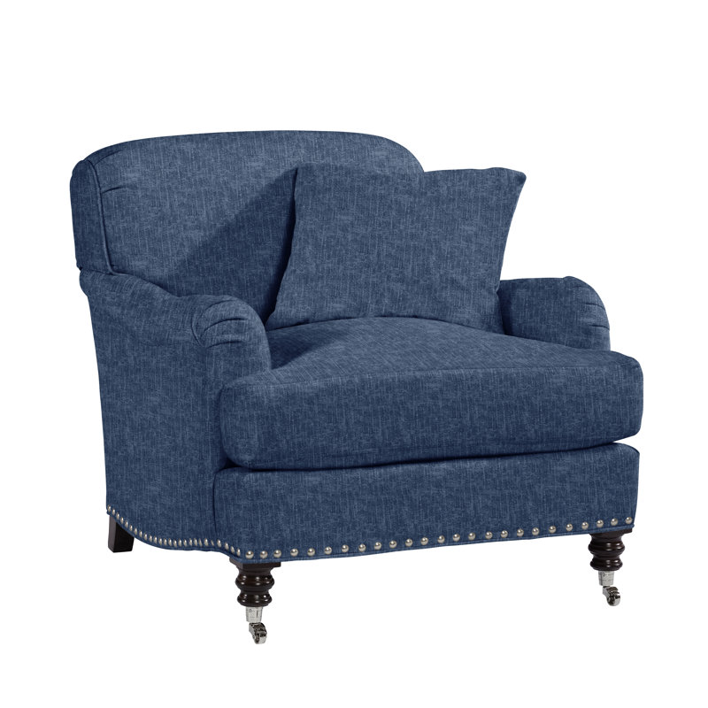 Albert 36" Wide Armchair, Castine Slate