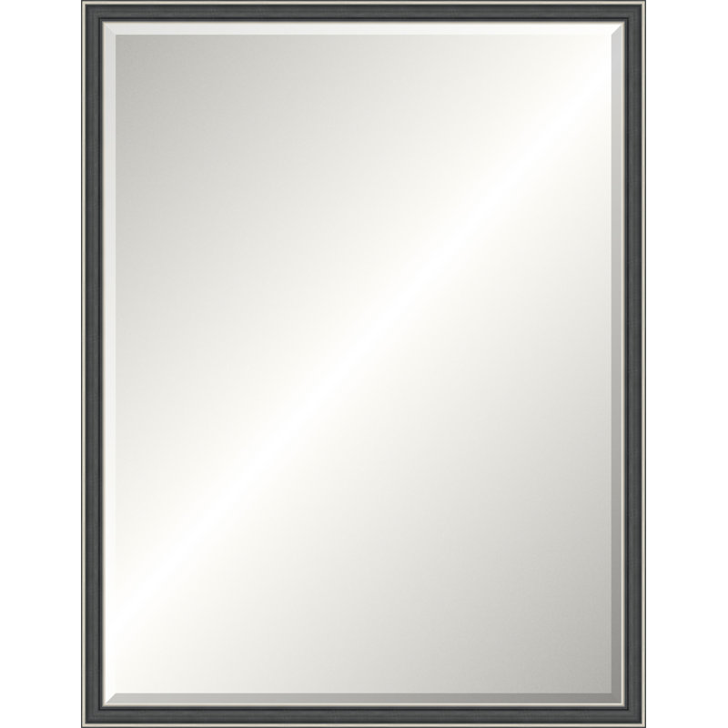 Silver Rustic Mirror, Medium rectangle