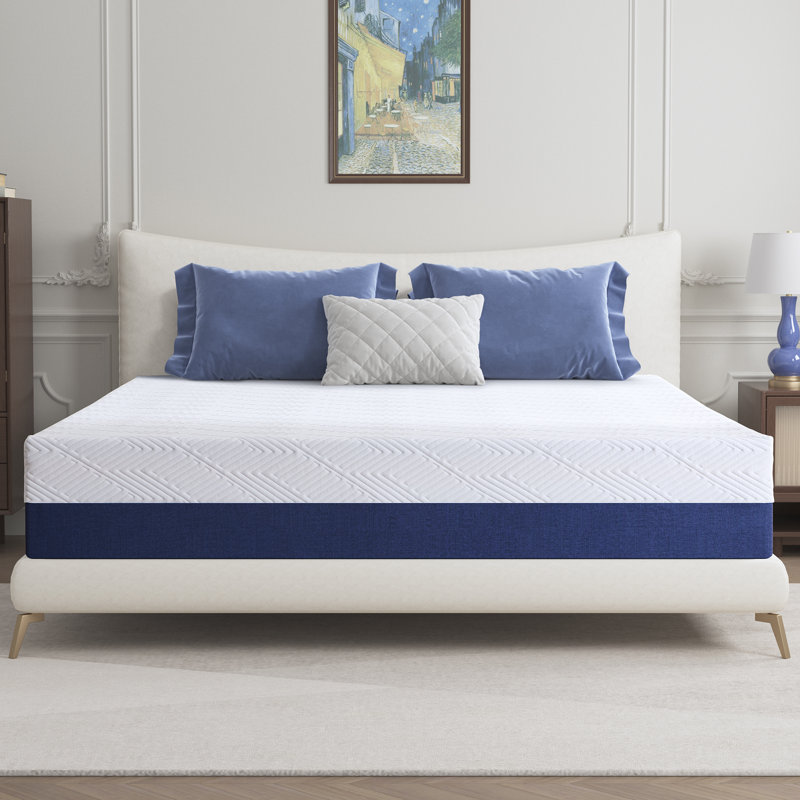 15 cm, 18cm, 20cm and 25cm Gel Memory Foam Mattress - 5-Zone Support, Reduced Motion Transfer, Medium Firm, Breathable Cover, Box-Packed for Easy Setup