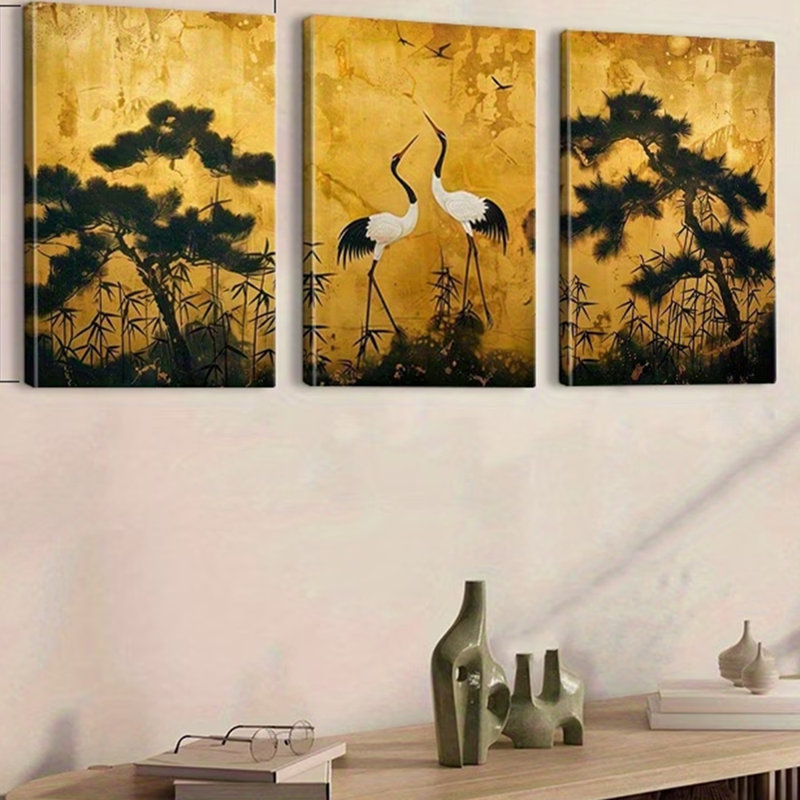 3 Piece Wrapped Canvas Wall Art
