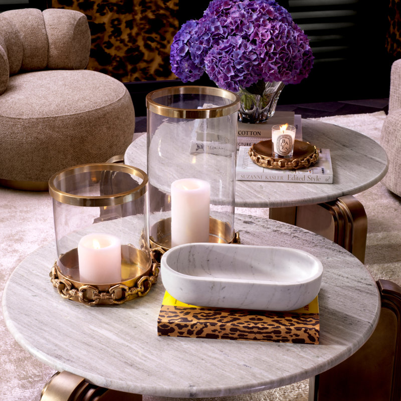 Clementine Metal Decorative Bowl