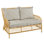 Charlotte Outdoor 2 - Seat Loveseat